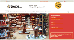 Desktop Screenshot of bougies-cierges-bach.com